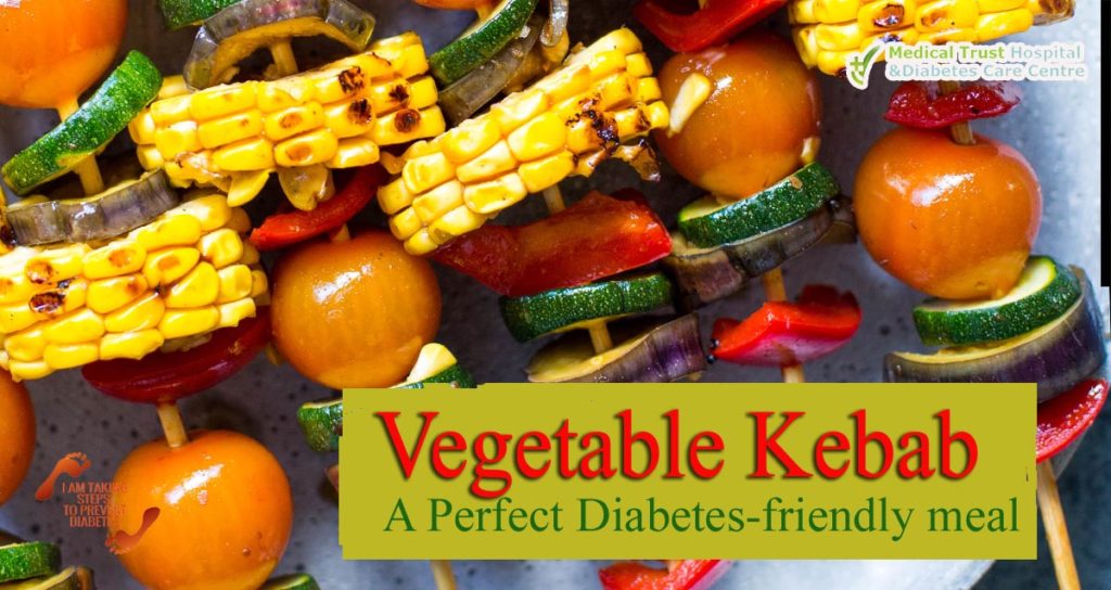 Vegetable Kebab : A Perfect Diabetes-friendly meal